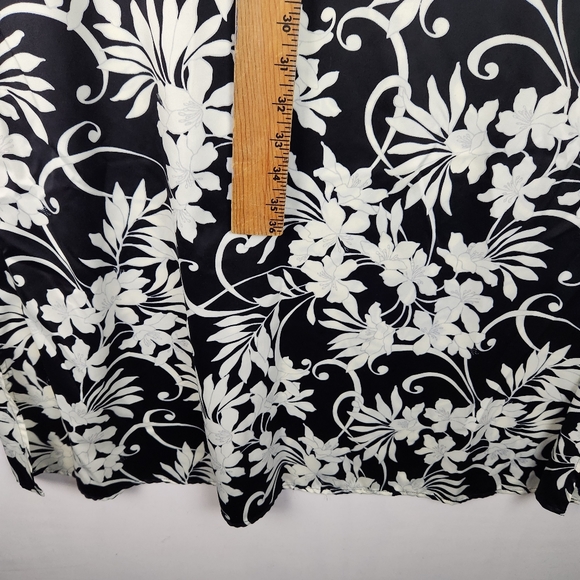 Pink K Size Large Floral Kimono Robe 1/4 Zip - Picture 9 of 10